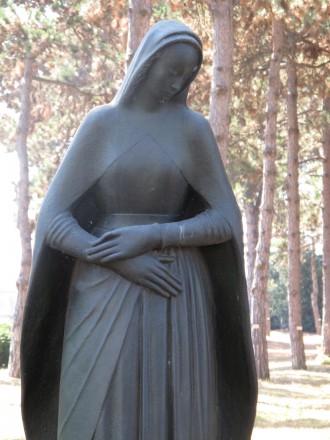 26_La_madre_del_legionario_gesso_patinato